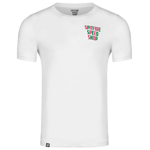Spitfire White T-Shirt With Colour Monster Logo