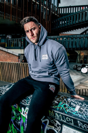 Fuel The Adrenaline Race Convoy Grey Hoodie