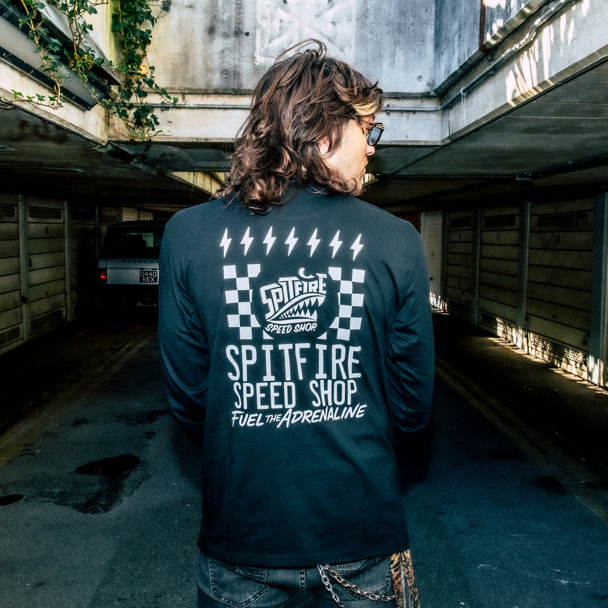 Spitfire 'Spitfire Fuel The Adrenaline' Black Long Sleeve T-Shirt ...