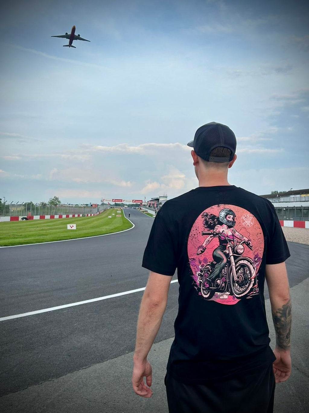 Spitfire X High Dive Apparel Collaboration Black T-Shirt ‘Ride The Storm’