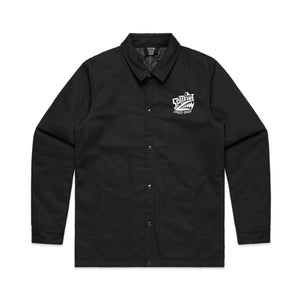 Spitfire Black Outlaw Jacket With White Logo