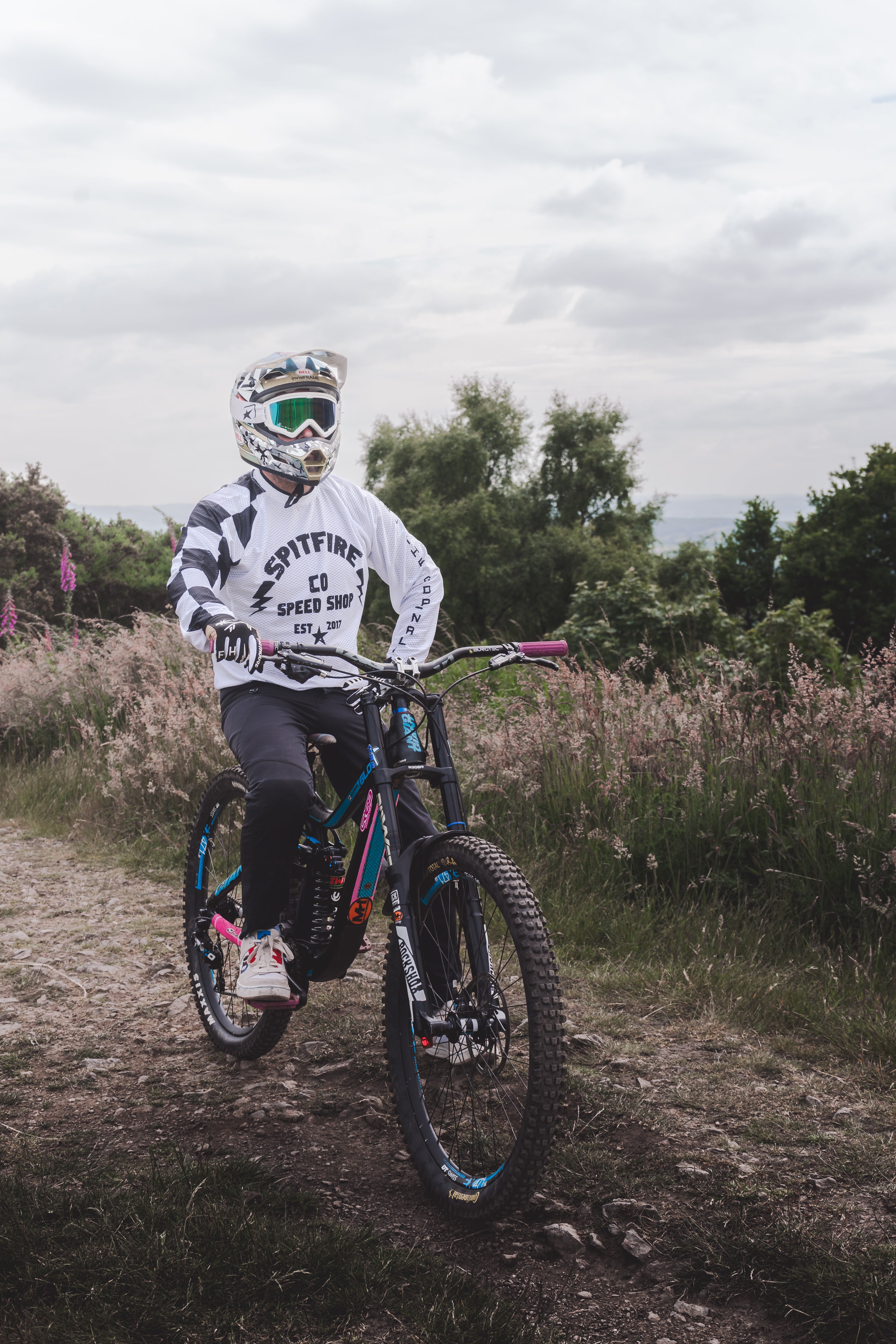 Spitfire Fuel The Adrenaline White MTB Jersey