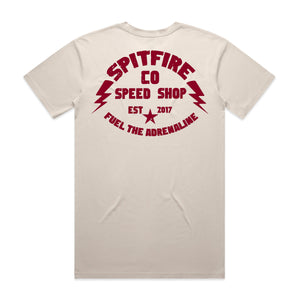 Fuel The Adrenaline Est Bone White T-Shirt