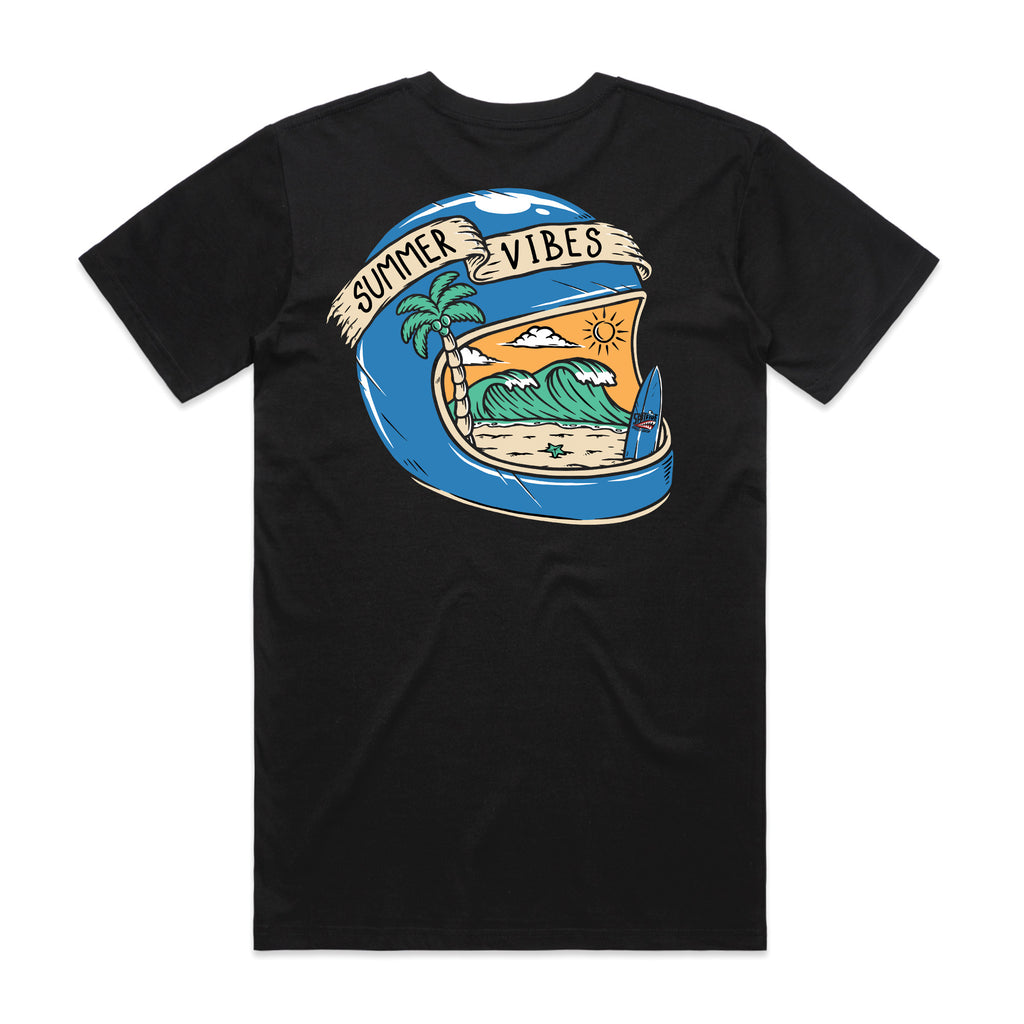 Spitfire Summer Vibes Helmet Black T-Shirt