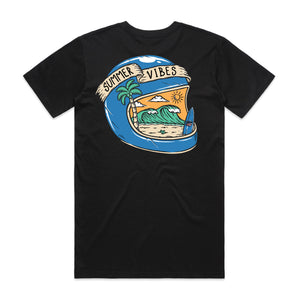 Spitfire Summer Vibes Helmet Black T-Shirt