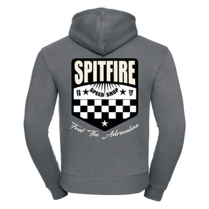 Fuel The Adrenaline Race Convoy Grey Hoodie