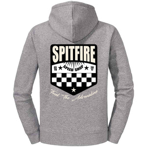 Fuel The Adrenaline Race Grey Hoodie