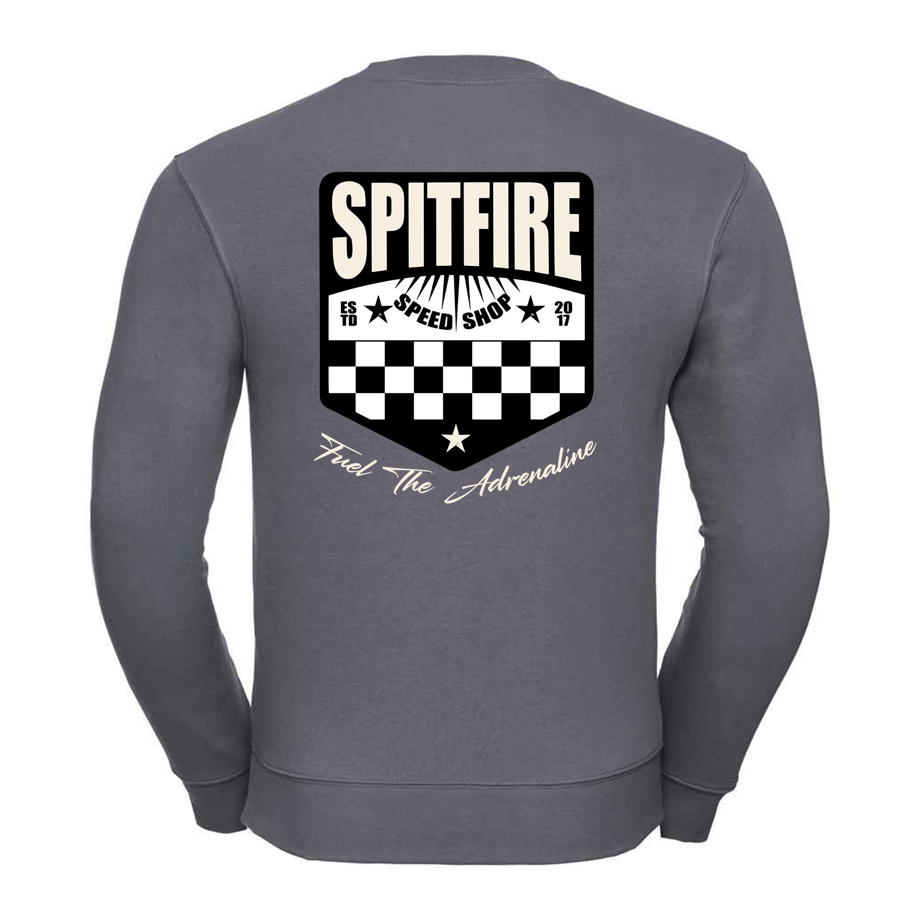 Fuel The Adrenaline Race Convoy Grey Sweatshirt