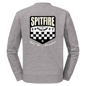 Fuel The Adrenaline Race Grey Sweatshirt