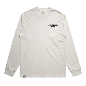 Custom Moto Faded Bone Long Sleeve T-Shirt