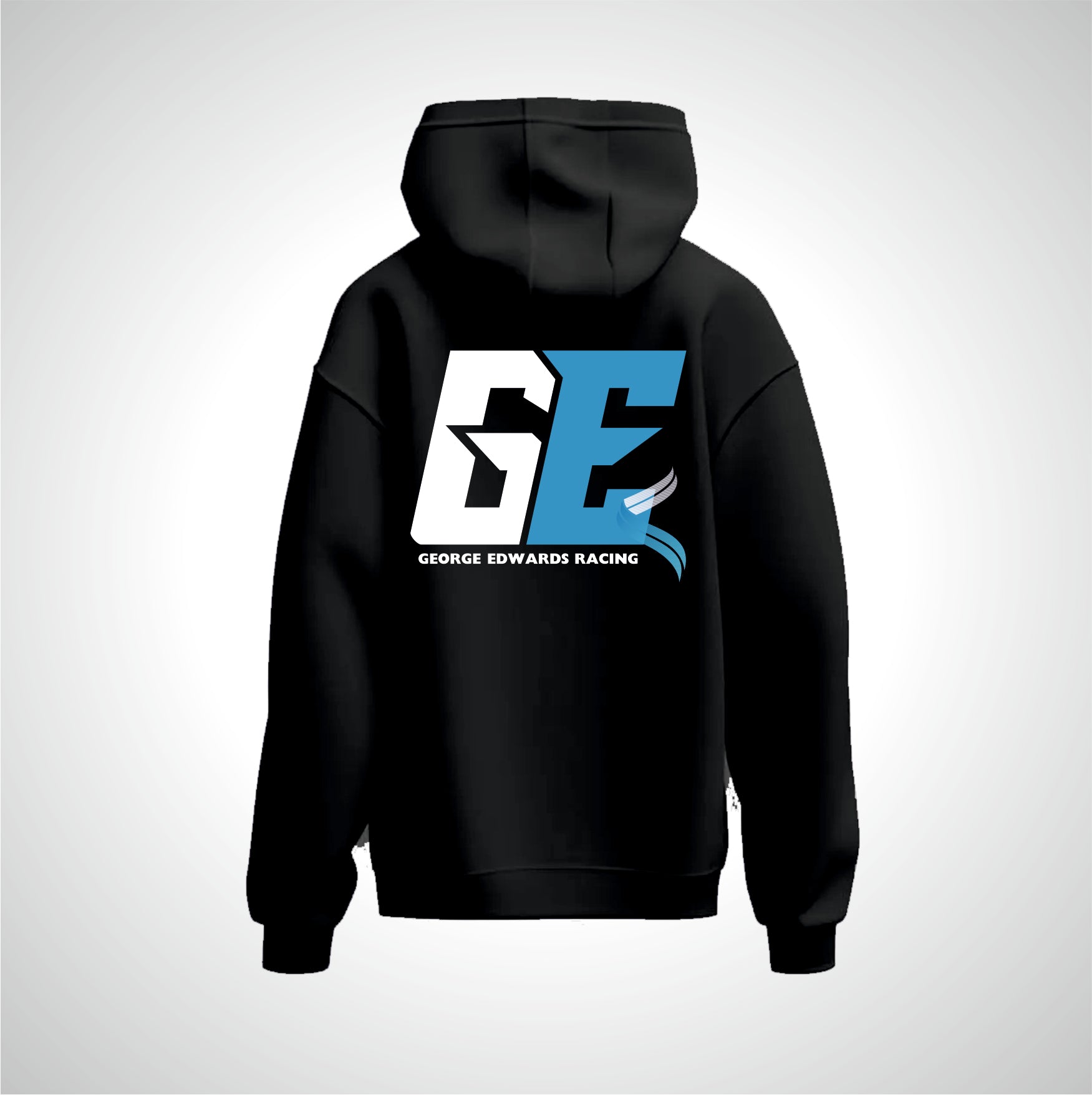 George Edwards Racing Collab Black Hoodie