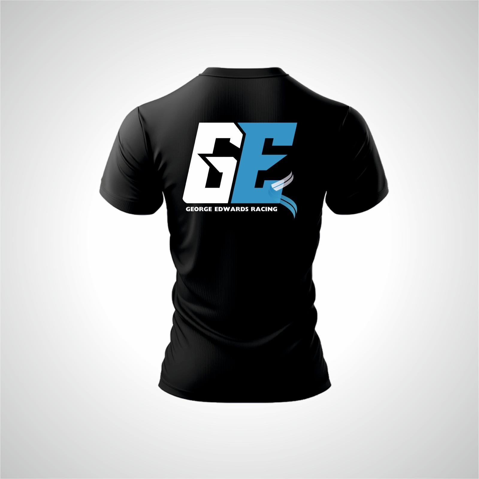 George Edwards Racing Black T-Shirt