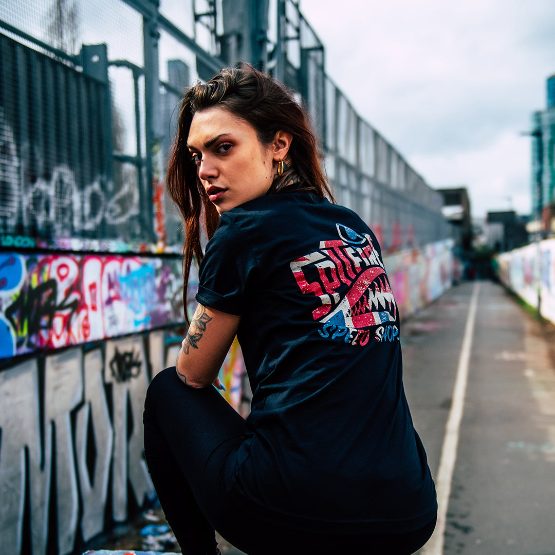 Spitfire Patriot Edition T-Shirt With Union Jack Logo