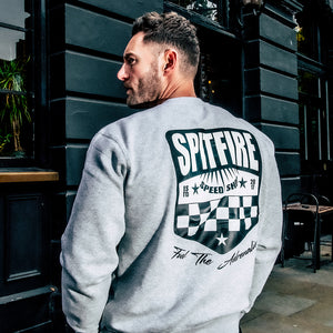 Fuel The Adrenaline Race Grey Sweatshirt