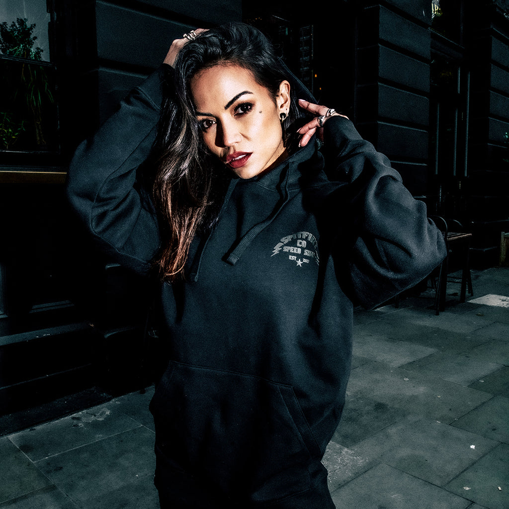 Fuel The Adrenaline EST Black on Black Hoodie