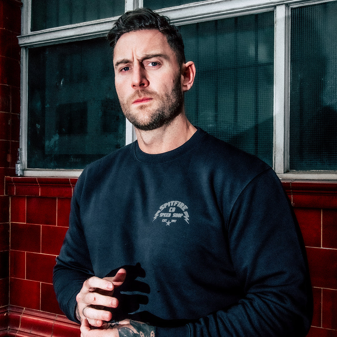 Fuel The Adrenaline EST Black Sweatshirt With Black Logo