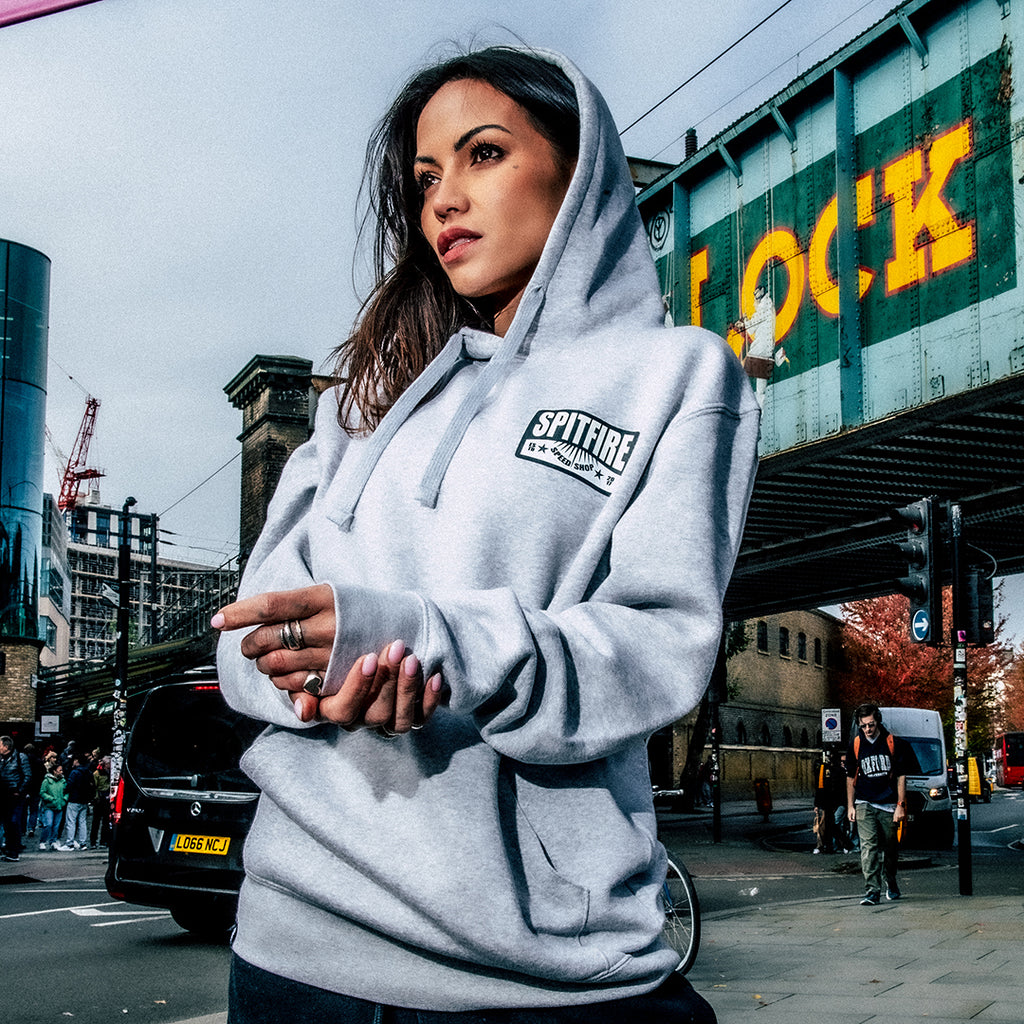 Fuel The Adrenaline Race Grey Hoodie