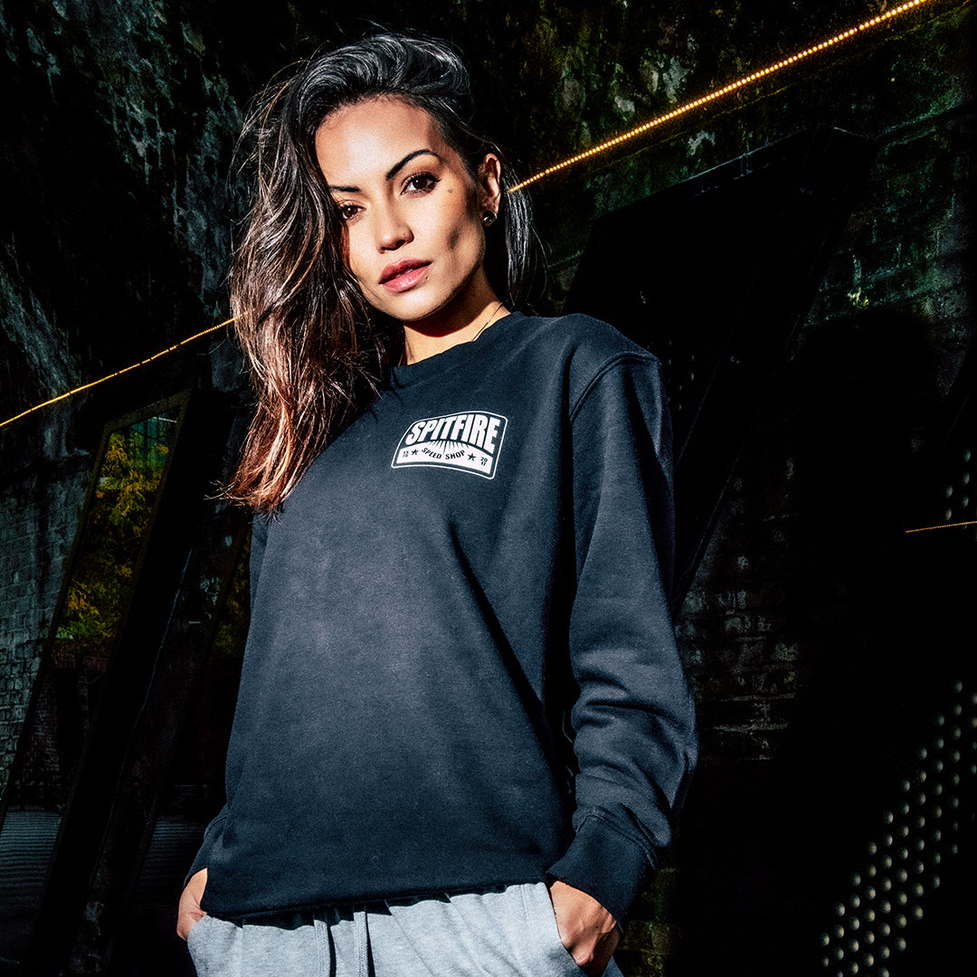 Fuel The Adrenaline Race Black Sweatshirt – Spitfire Speed Shop
