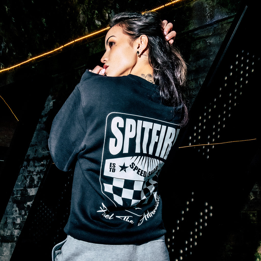 Fuel The Adrenaline Race Black Sweatshirt