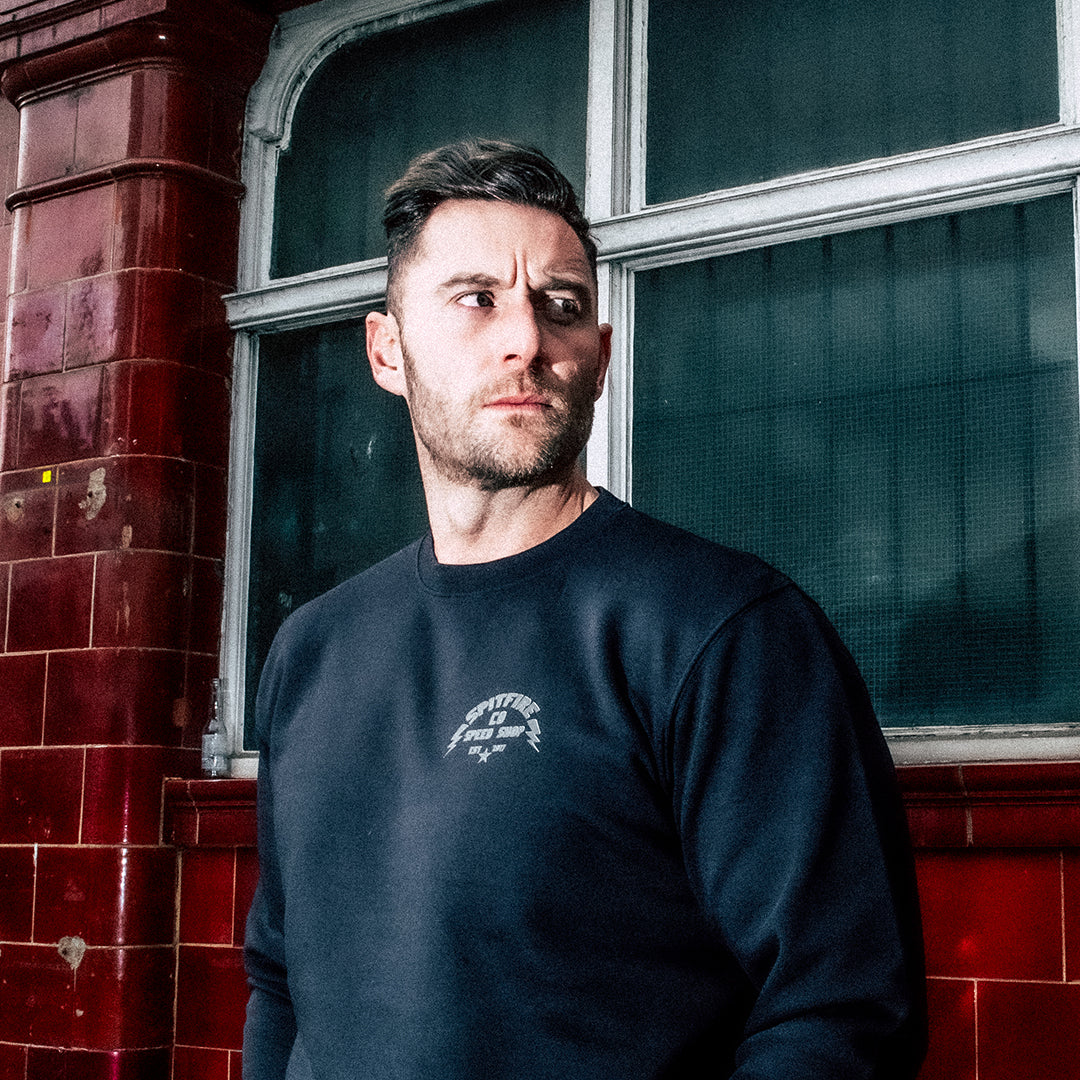 Fuel The Adrenaline EST Black Sweatshirt With Black Logo