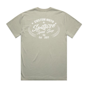 Custom Moto Faded Grass T-Shirt