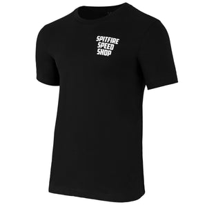 Spitfire Original Black T-Shirt With Colour Logo