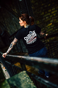 Spitfire Original Black T-Shirt With Colour Logo