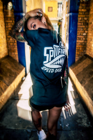 Spitfire Midnight Blue T-Shirt With White logo