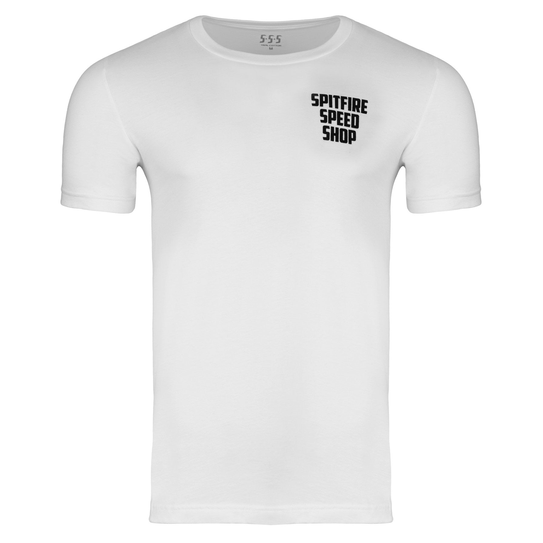 Spitfire White T-Shirt With Colour Logo