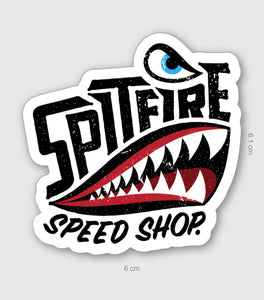Spitfire Distressed Sticker Small